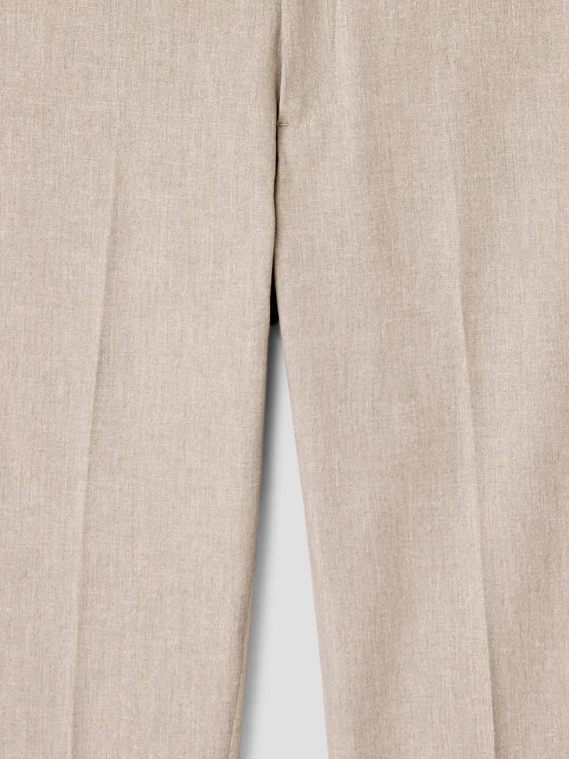 Chino taille semi-élastiquée
