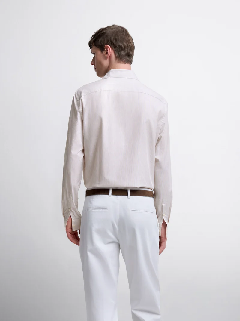 Chemise slim rayée