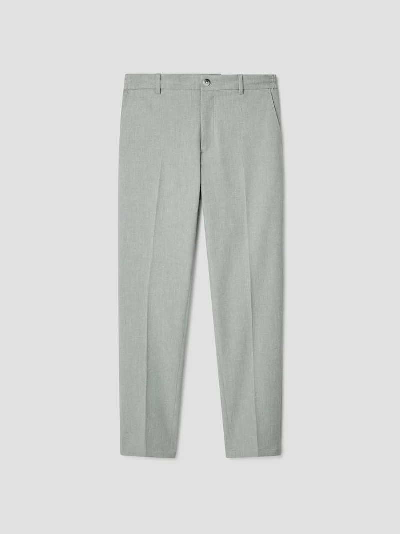 Chino taille semi-élastiquée