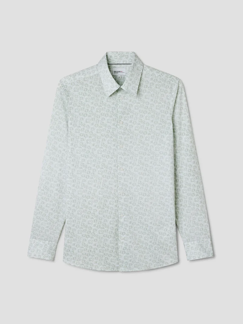 Chemise extraslim à motifs