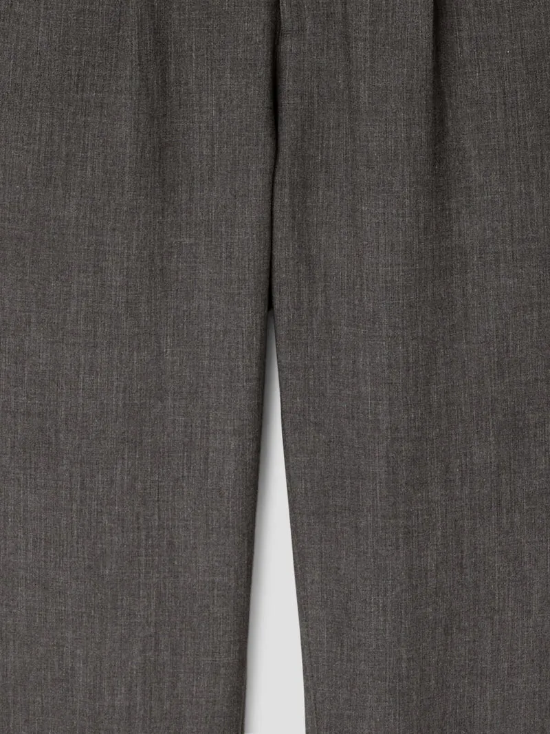 Chino à pinces chiné