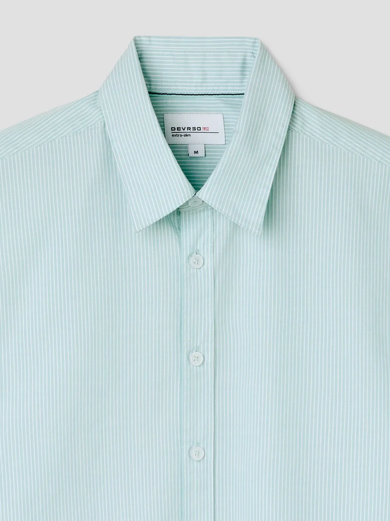Chemise extraslim rayée