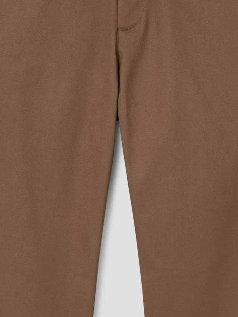 Chino en coton mélangé