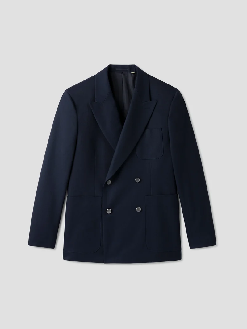 Veste de costume croisée - L'atelier