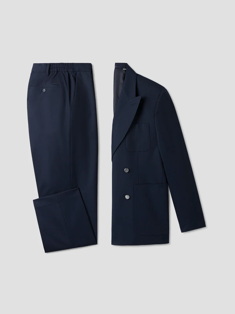 Veste de costume croisée - L'atelier