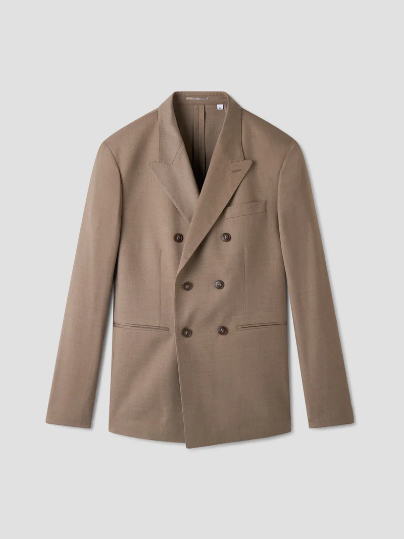 Veste de costume croisée slim