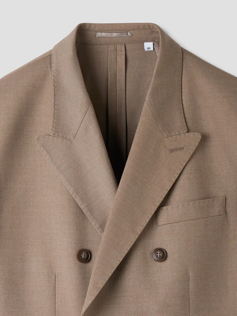 Veste de costume croisée slim