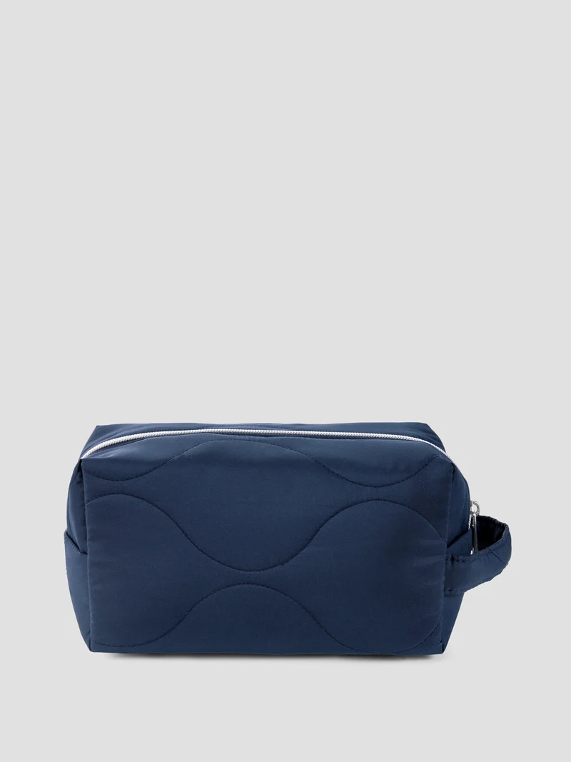 Trousse de toilette matelassée