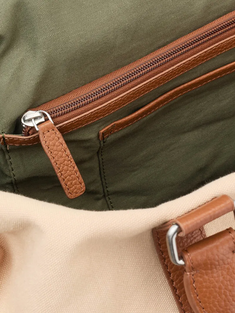 Sac de voyage bi-matière