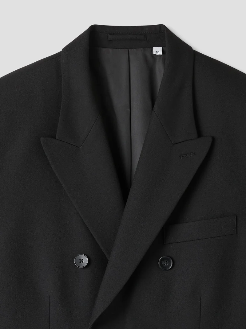 Veste de costume croisée slim
