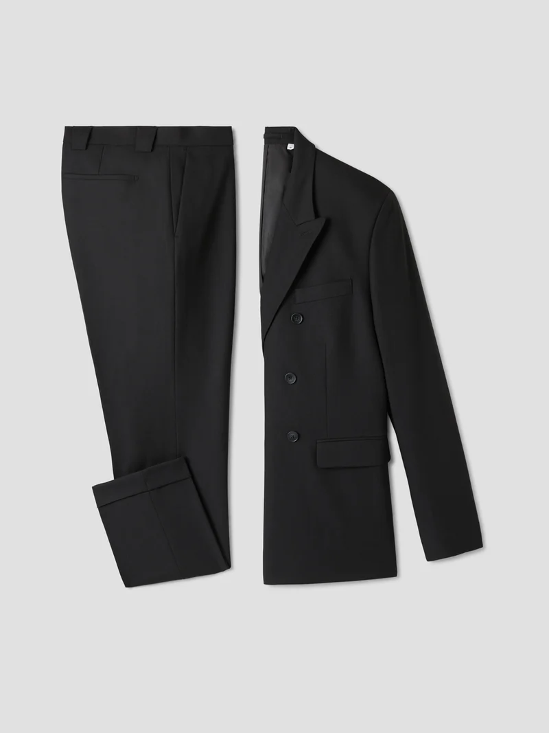 Veste de costume croisée slim