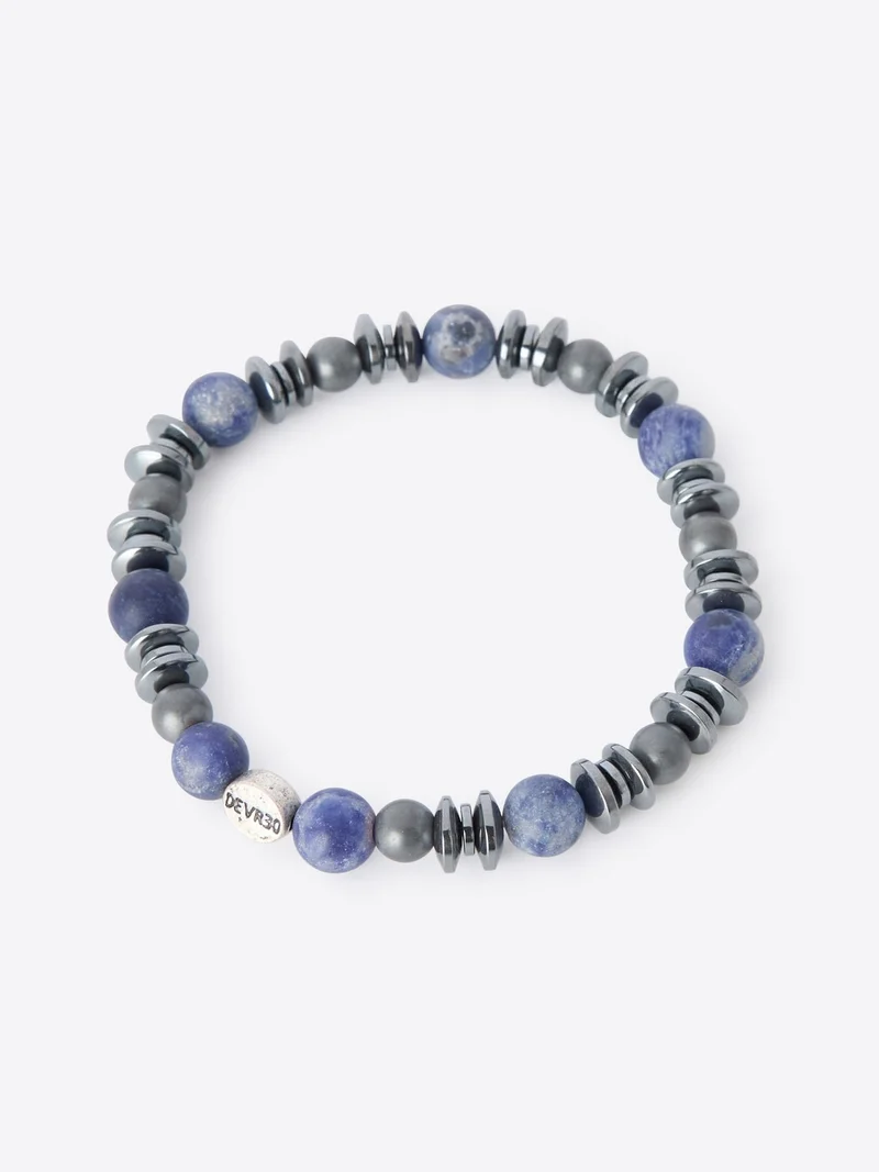 Bracelet en perles bicolore