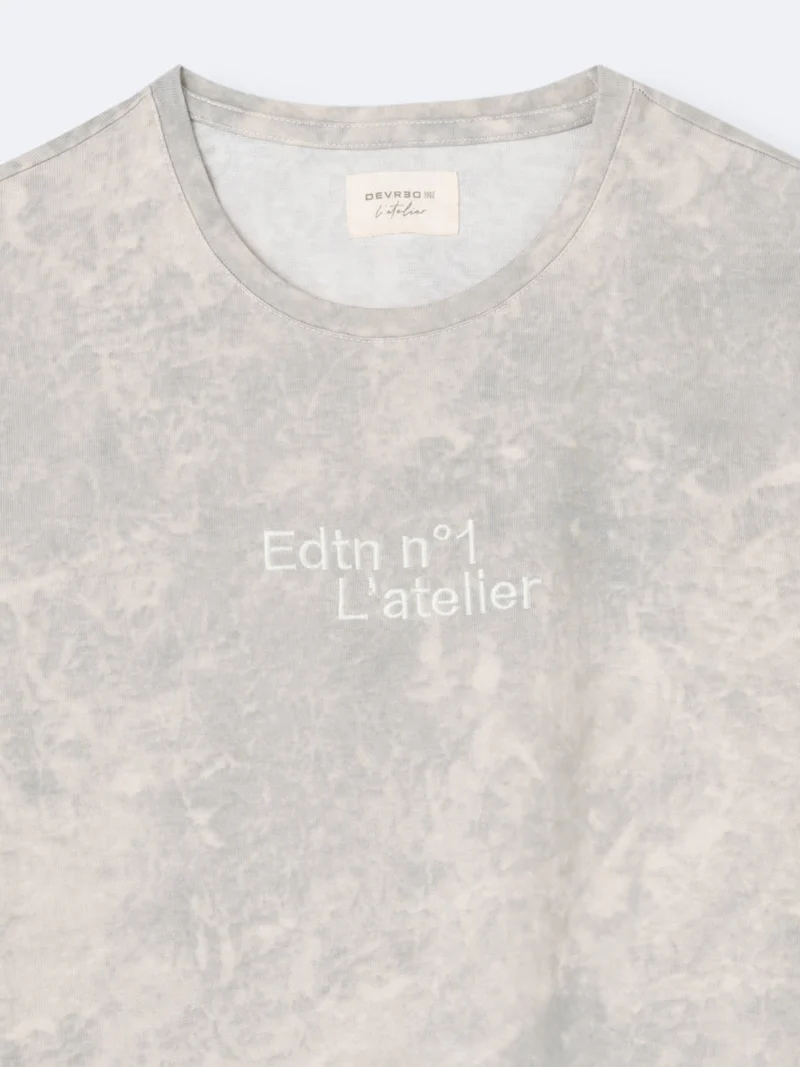 T-shirt col rond 100% coton - L'atelier