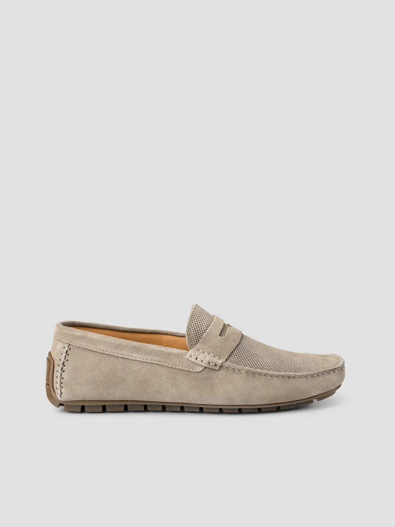 Mocassins en cuir