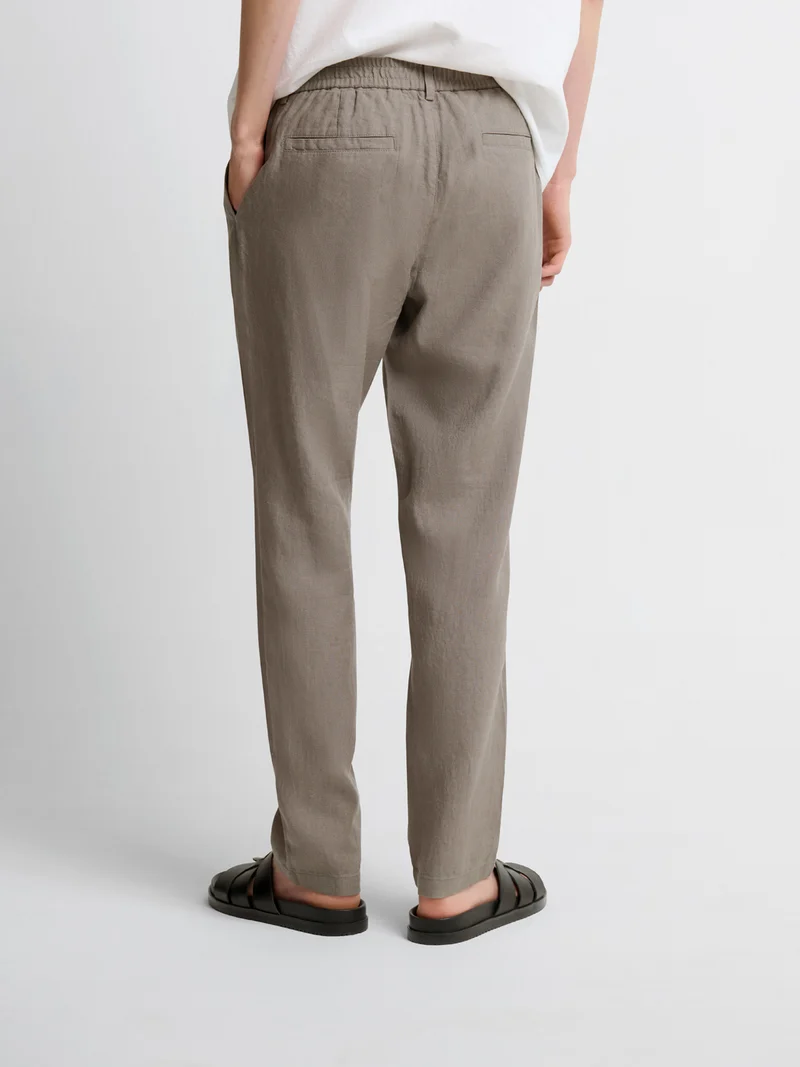 Chino en lin mélangé