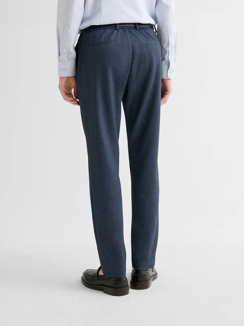 Chino slim stretch taille élastiquée