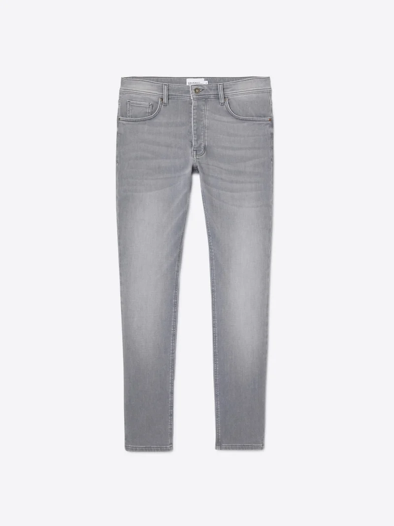 Jean denim slim stretch molleton