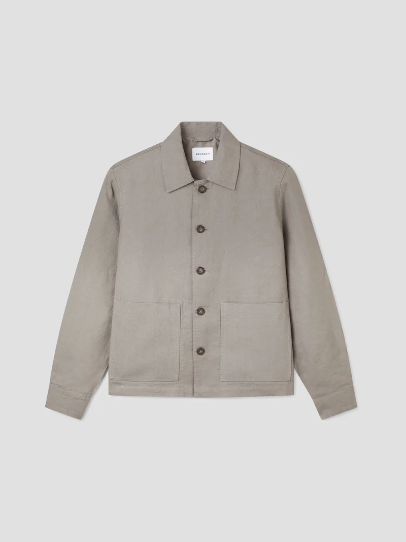 Veste casual regular col chemise
