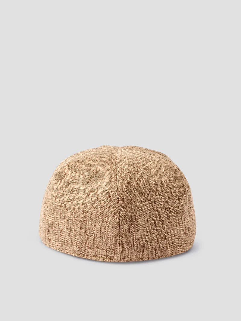 Casquette plate chinée