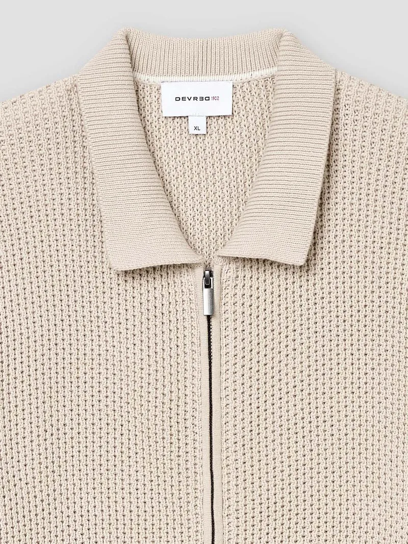Cardigan en coton bio