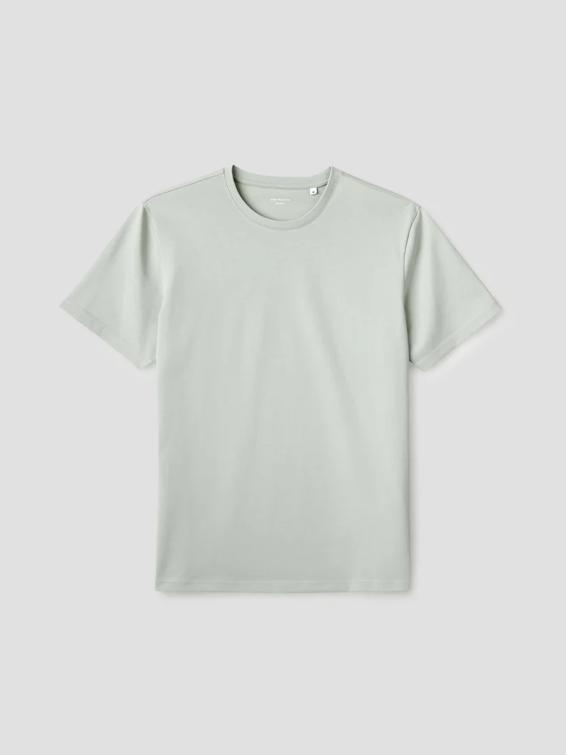 T-shirt col rond en coton Supima®