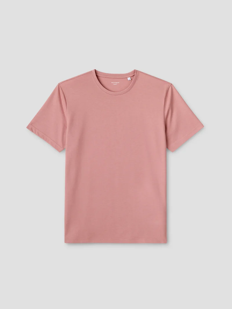 T-shirt col rond mélange coton Supima®