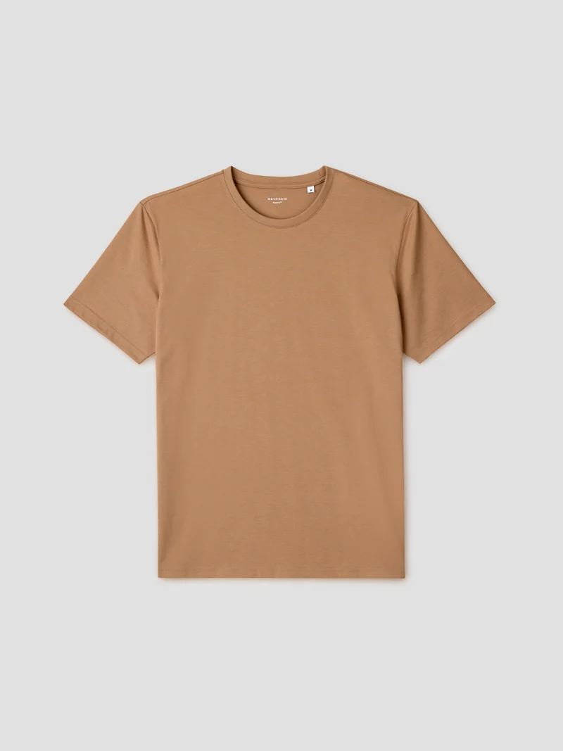 T-shirt col rond mélange coton Supima®