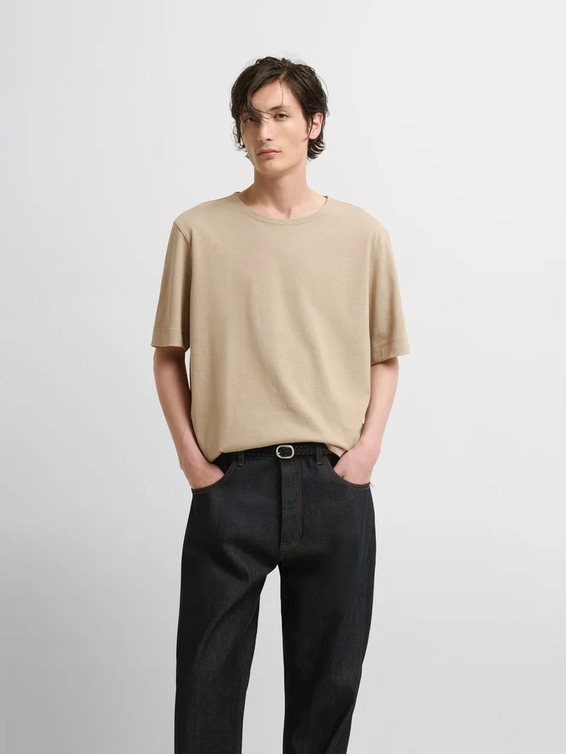 T-shirt col rond regular