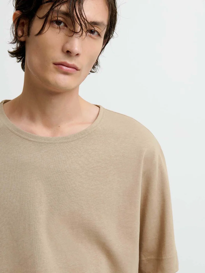 T-shirt col rond regular