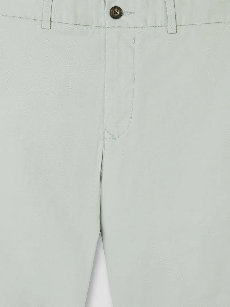Bermuda slim taille semi-élastiquée
