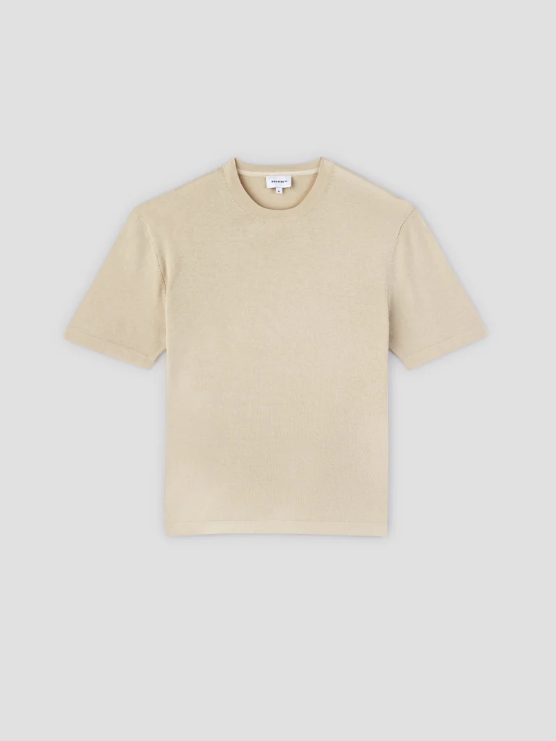 T-shirt maille en soie mélangé