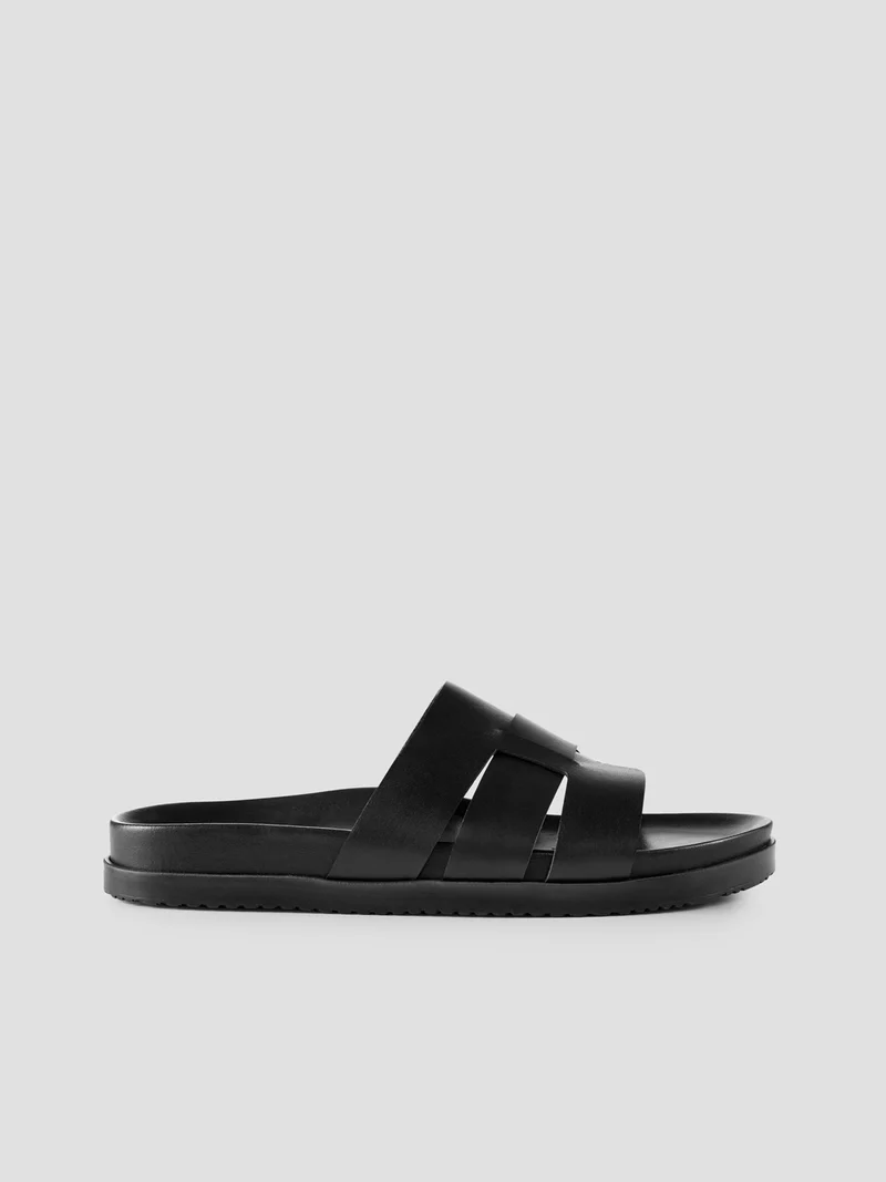 Sandales en cuir