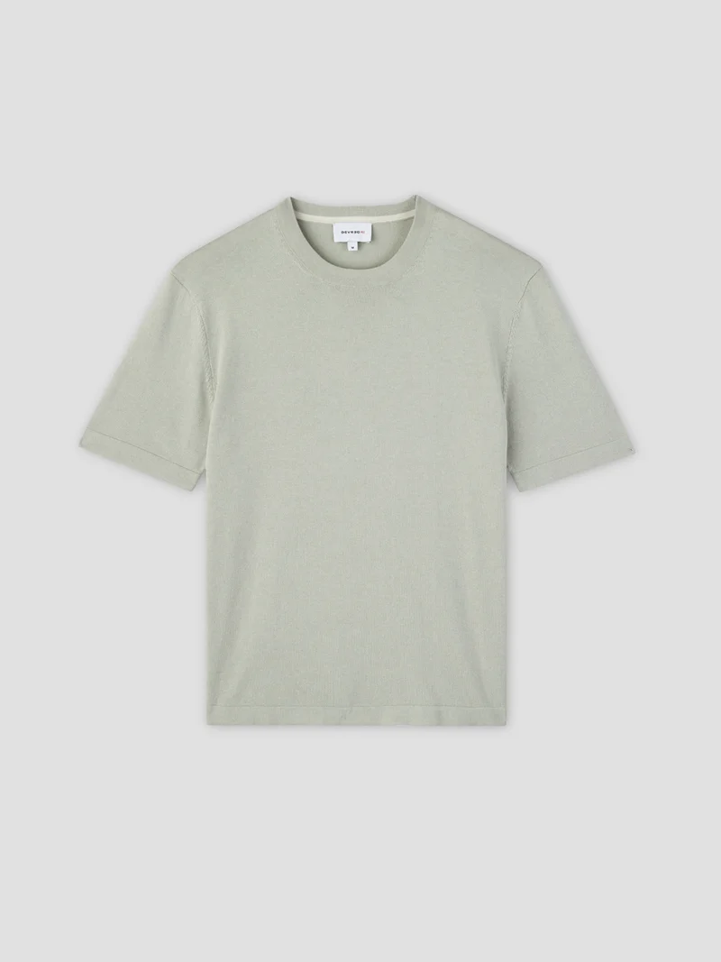 T-shirt maille en soie mélangé