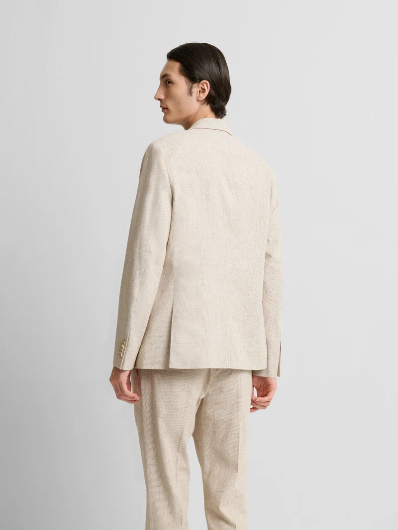 Veste de costume slim à motif