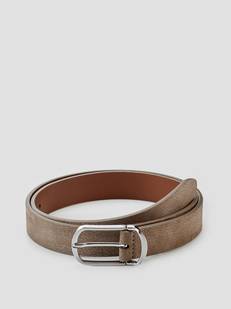 Ceinture en cuir grainé
