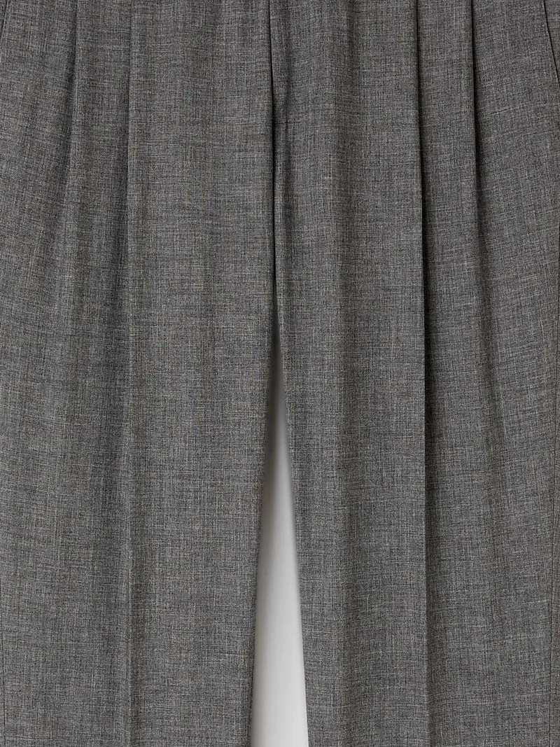 Chino en laine mélangée