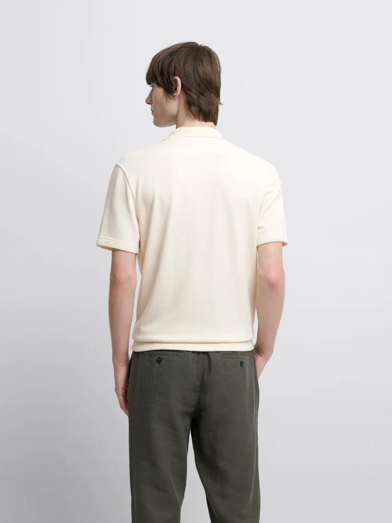 Polo col boutonné