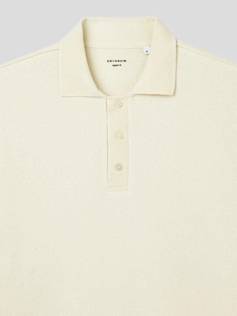 Polo col boutonné