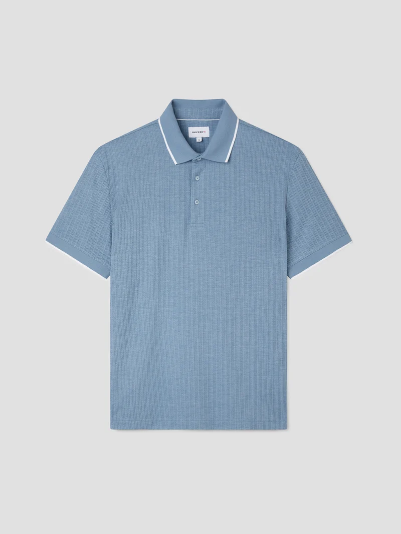 Polo col boutonné