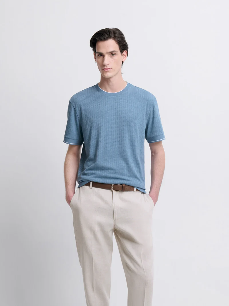 T-shirt col rond