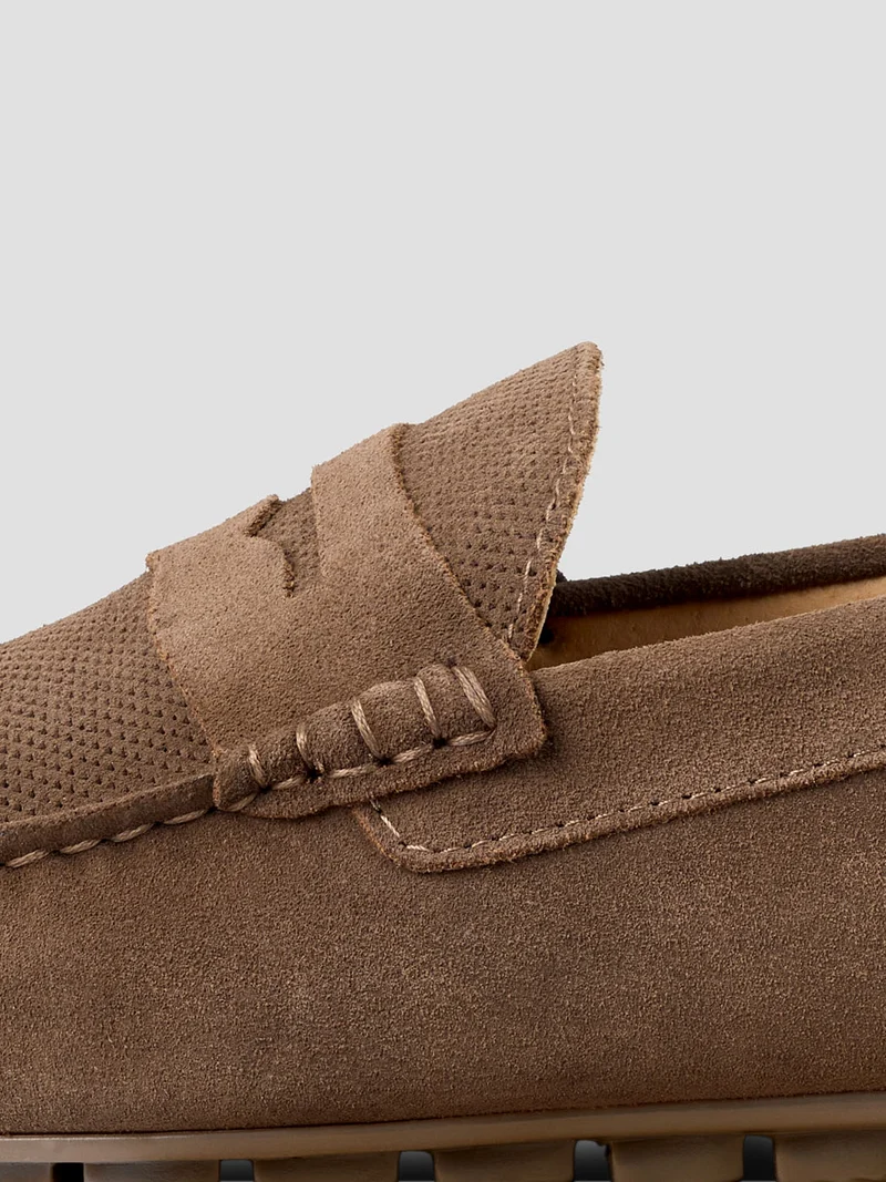 Mocassins en cuir