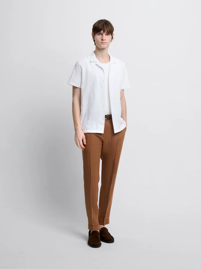Débardeur slim col rond