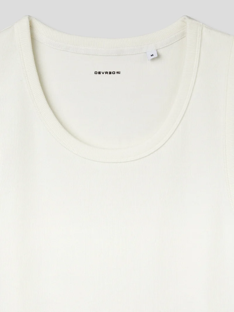 Débardeur slim col rond