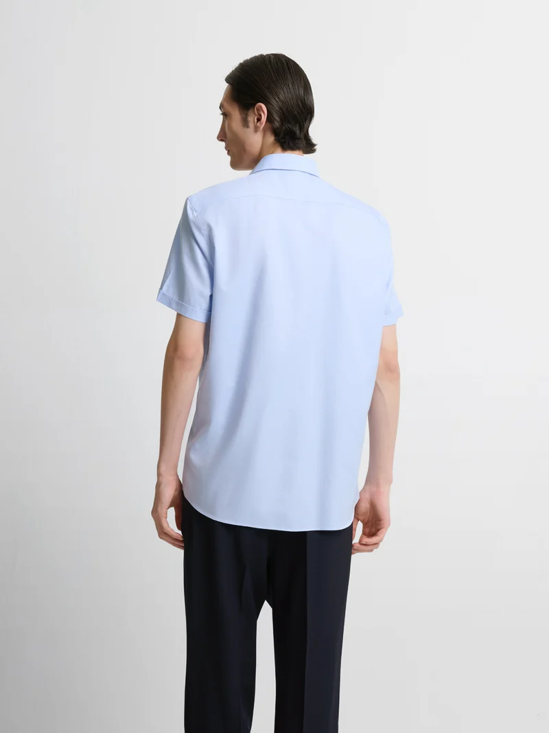 Chemise manches courtes sans repassage