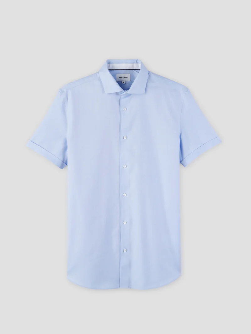 Chemise manches courtes sans repassage