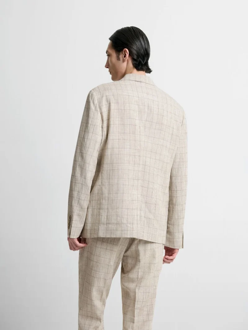 Costume 2 pièces slim à carreaux