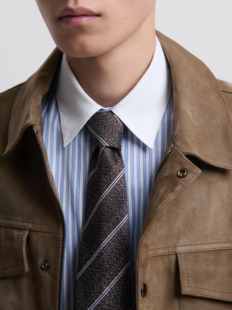 Chemise slim rayée