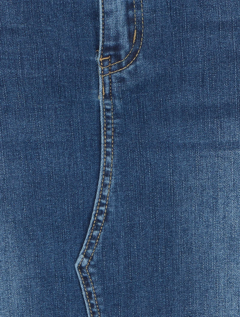 Jupe crayon en jean - Bleu denim