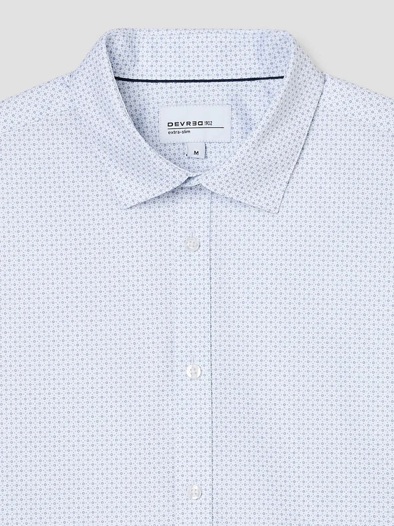 Chemise extraslim à motifs