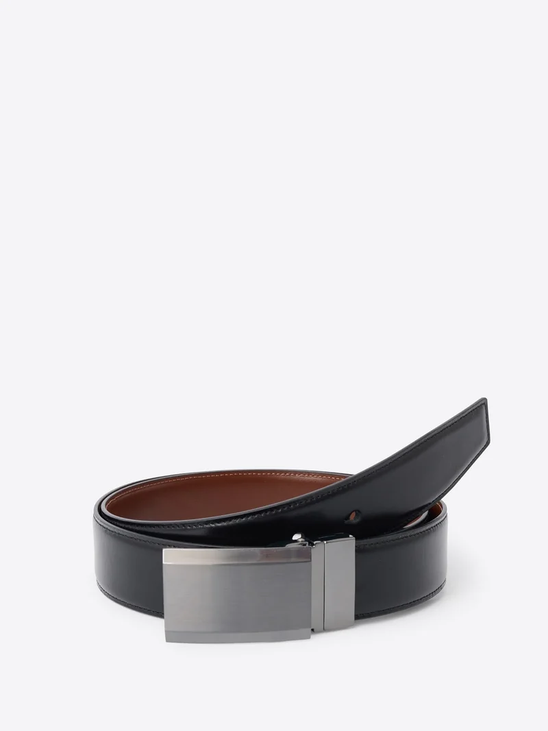 Ceinture réversible en cuir certifié